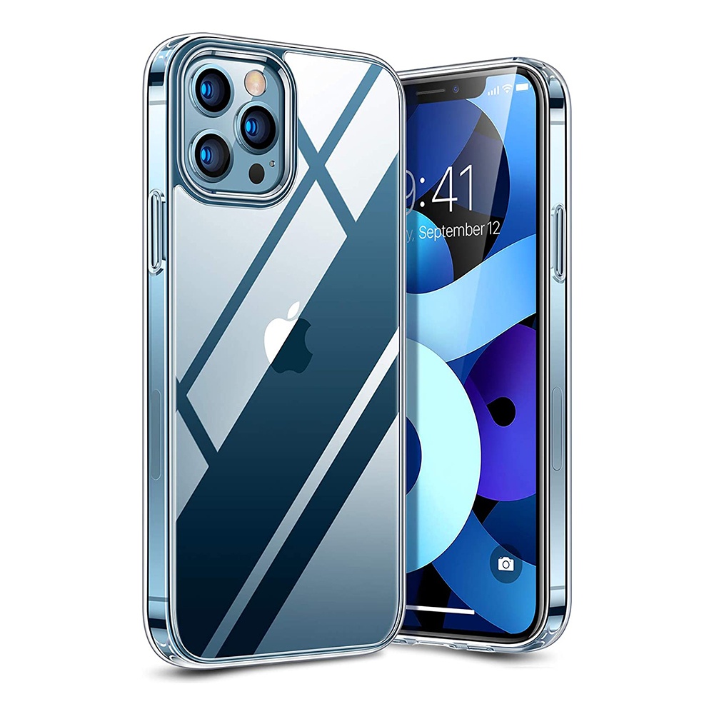 Shockproof Acrylic TPU Transparent Clear Mobile Cell Phone Case Cover For iPhone 12 13 Pro Max Phone Case