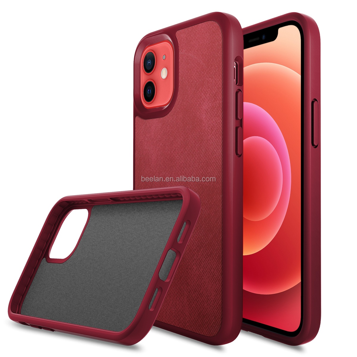Handcrafted Ultra Thin Slim Luxury Original Leather Cover Protective PU Leather Phone Case For Apple iPhone 11 12 Pro Max Series