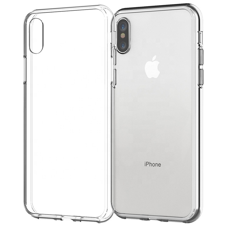 Ultra Thin Clear Phone Case For iPhone 11 7 Case Silicone Soft Back Cover For iPhone 12 11 Pro XS Max X 8 7  Plus  SE 11 XR Case