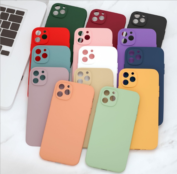 Free sample TPU matte Shockproof Thin Anti-knock phone cover For  iPhone 12 Eco Friendly phone case