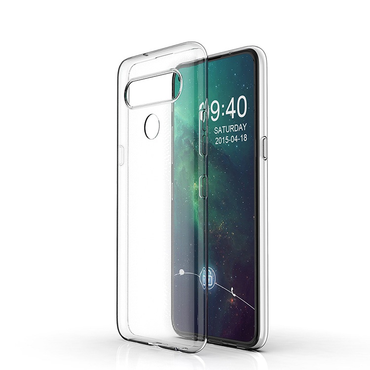 Ultra thin tpu phone case Transparent clear Slim TPU back cover For TCL plex