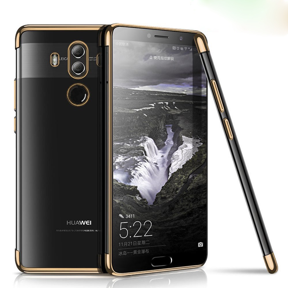 Plating Ultra Thin soft case For Huawei Mate 10 Pro TPU Transparent phone case
