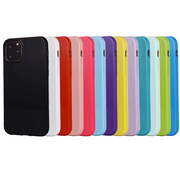 Ultra Thin Glossy Candy Colors Phone Case For New Iphone 11 Xi Max 2019