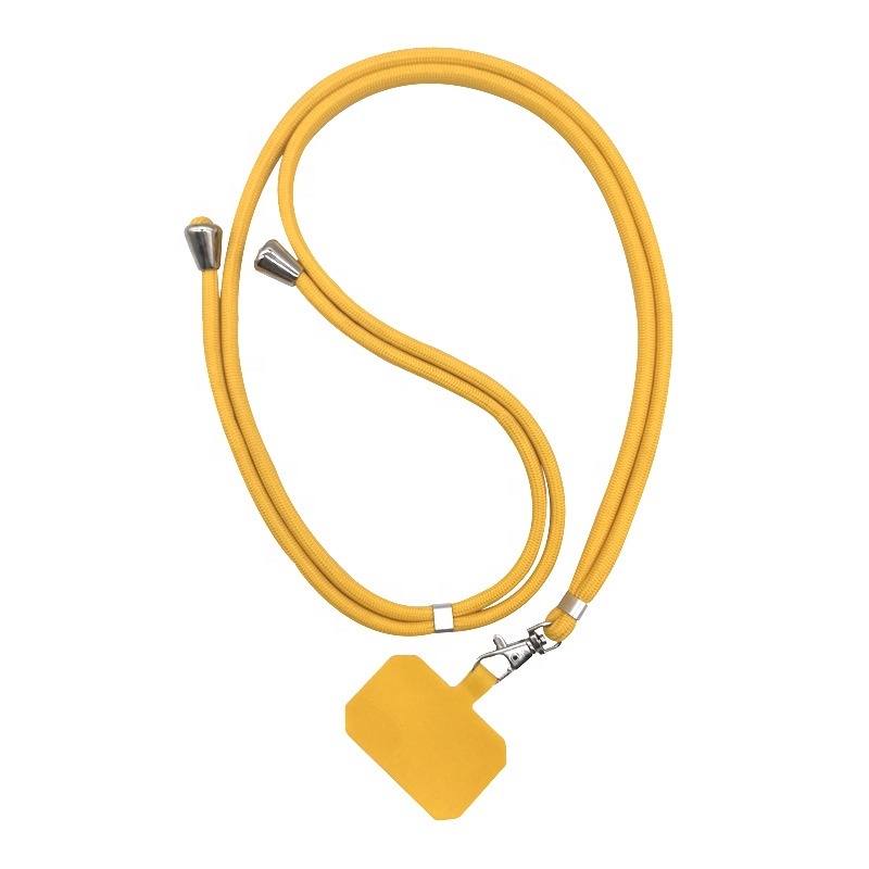 Ultra-thin DIY Nylon pad full coverage case Universal phone case with necklace lanyard For iphone 12 pro fits most mobile phone