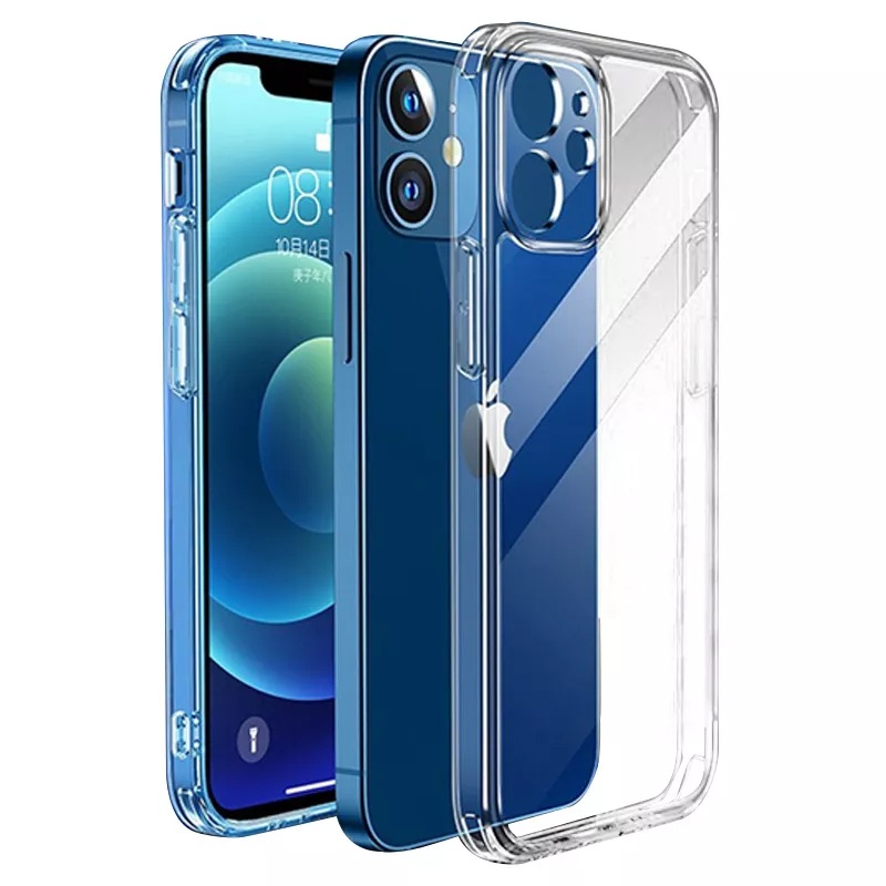 2021 Clear Ultra Thin 1.5mm Soft TPU Case For iphone X Xr Xs max for iphone 12 pro max Transparent Phone Case mobile covers