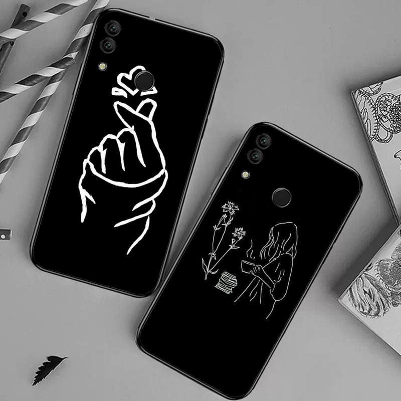Aesthetic art Phone Case For huawei honor 10 i lite 8x P 30 40 20 lite pro smart 2019 nova 5t mate 20 pro TPU soft thin coque