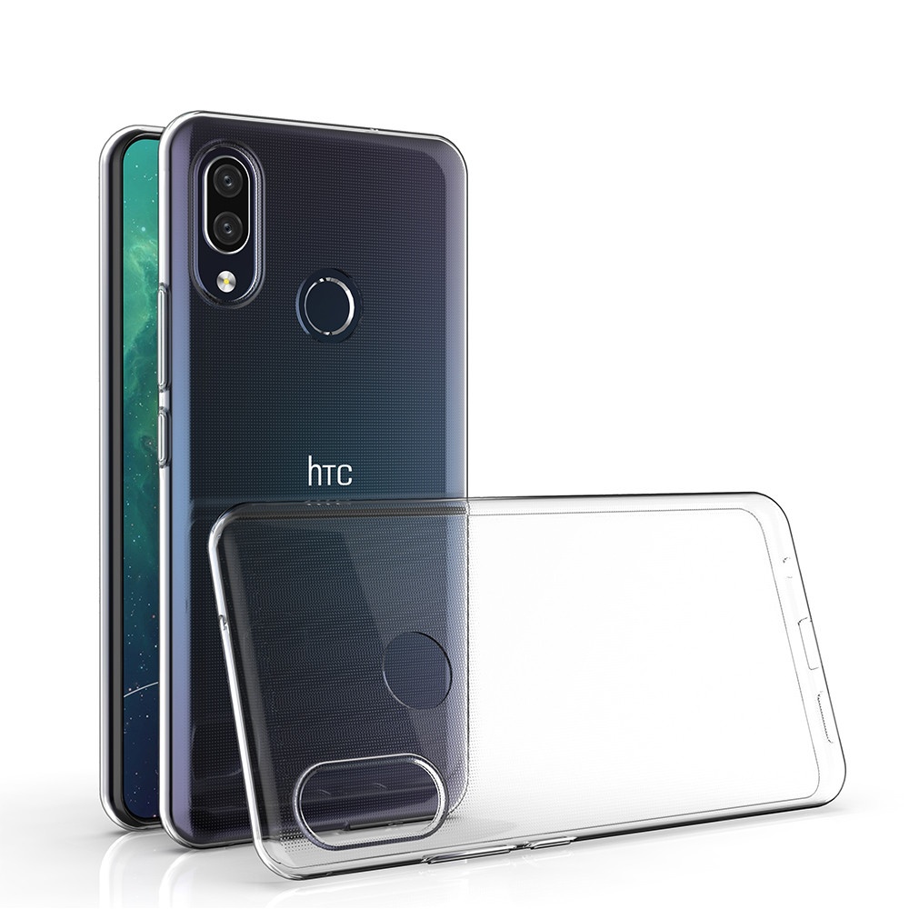Ultra Thin Slim Clear Soft TPU Phone Case Cover For HTC U19e Desire 19 plus