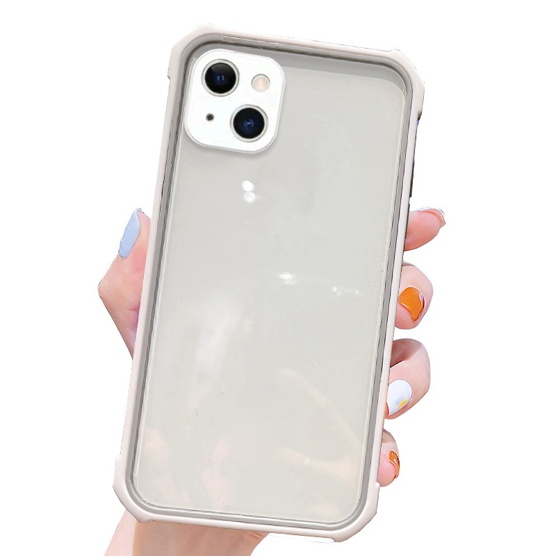For Iphone 13 Case Shockproof,1.5mm Thin Transparent Crystal Clear Tpu Bumper Phone Case Back Cover For iPhone 13