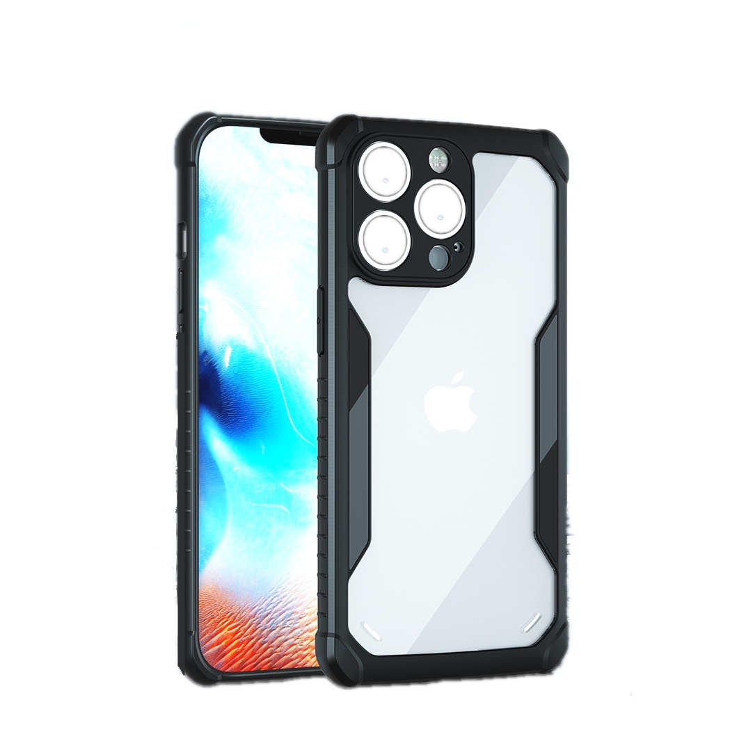 Ultra Thin and Anti-fall Shock Proof Phone Case for IPhone 13 Series (Black)