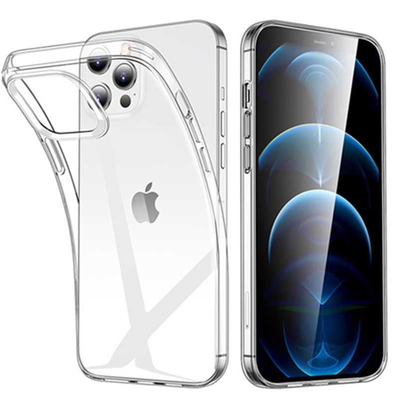 FREE SAMPLE Ultra Thin Clear Case For iPhone 12 11 Pro XS Max XR Soft TPU Silicone For iPhone 6 7 8 Plus Back Cover Phone Case