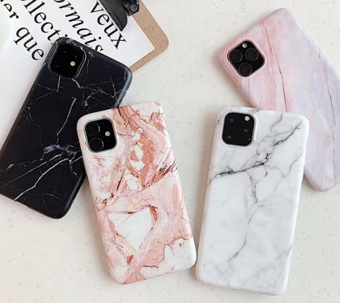 Custom ultra-thin glossy soft marble Printed IMD Protective TPU shockproof Phone Case for iPhone 11 Pro/12 Mini/12/12 Pro