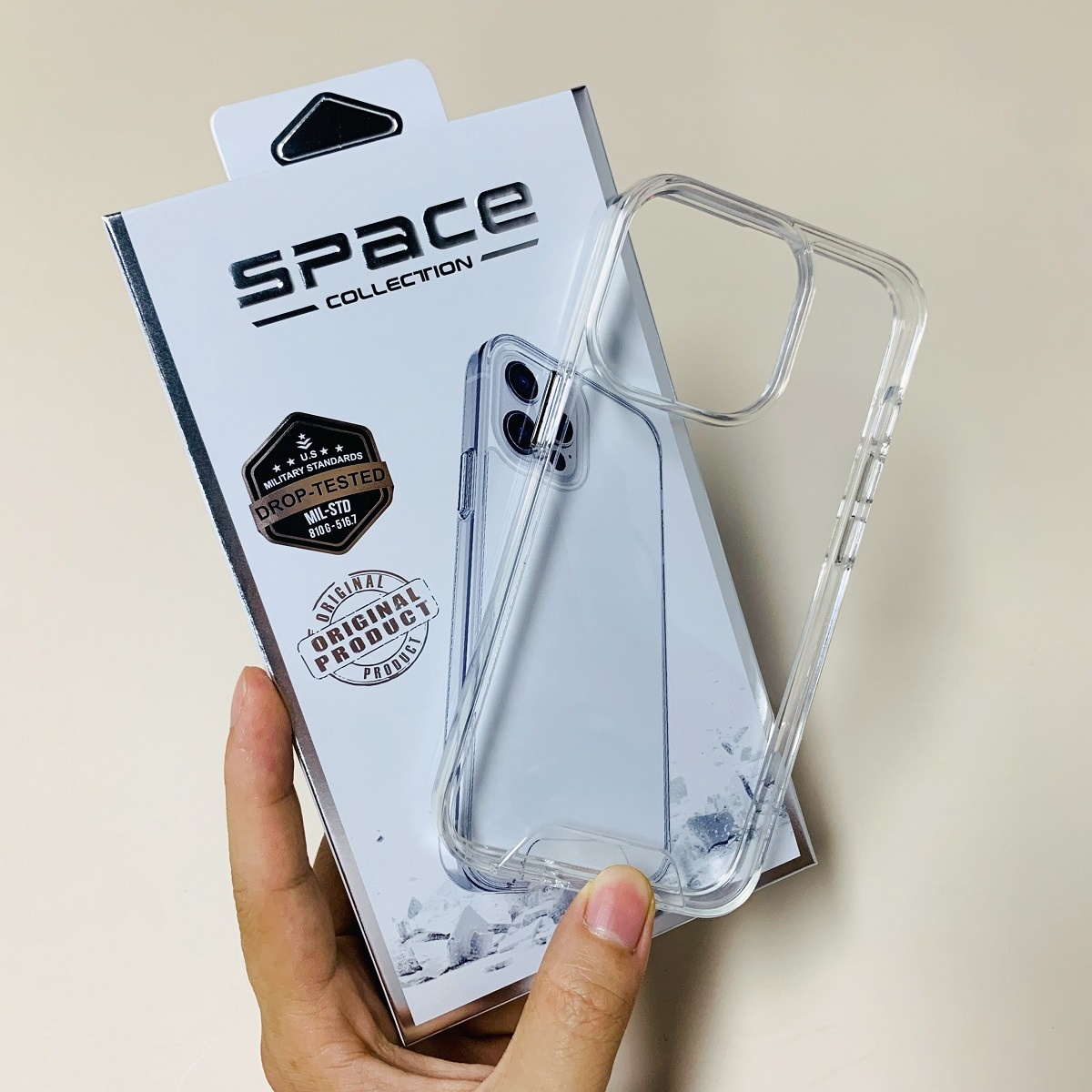transparent pc clear phone case bumpers for iphone 13 Pro max,for iphone 13 phone case space