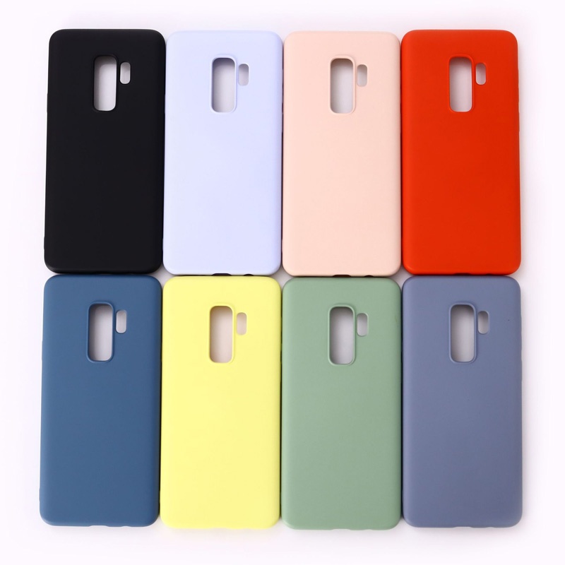 For samsung series phone case thin simulation silica gel full cover mobile protection case silicone flexible protective shell