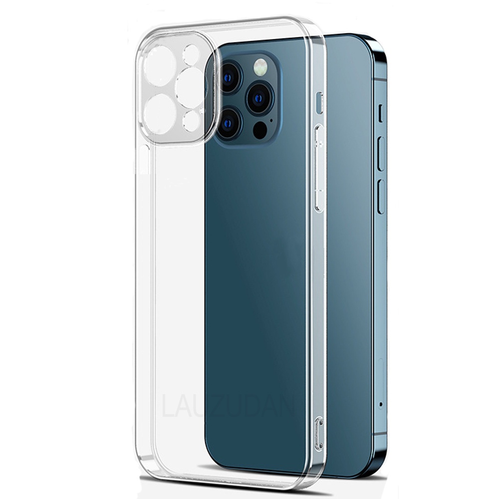 Clear Phone Cover Screen Protector For iPhone 13 Pro Max 12 Mini Shockproof Phone Case For iPhone Xs Max 11 8Plus 6 SE