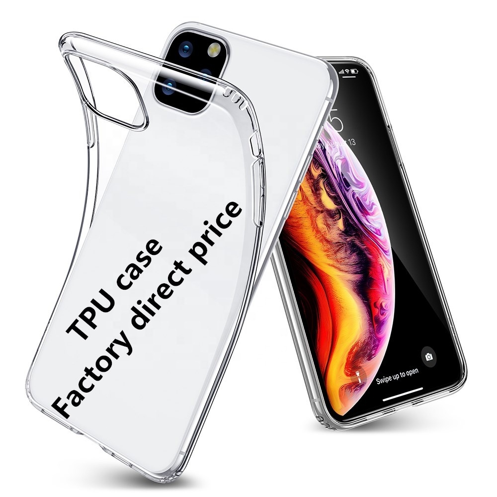 Factory direct price Soft TPU phone case designer Luxury Transparent clear or PC case for iphone 12 5.4/6.1/6.7 11promax XR 678