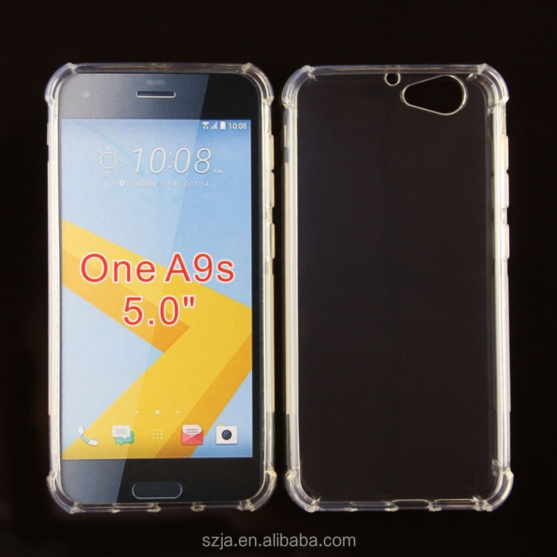 Ultra Thin Clear for HTC one a9s case Transparent TPU cell phone case For htc one a9s phone case