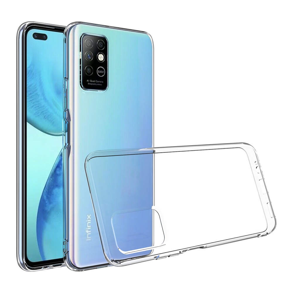 Clear Ultra Thin Soft Tpu Case For Infinix Note8 Transparent Phone Case Mobile Covers