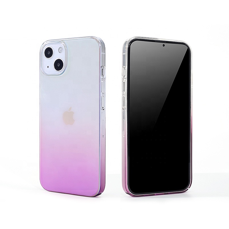 2021 New model Clear Designed for iP13 Pro Max Case with Color Changing Shockproof Protective Phone Case Slim Thin cover