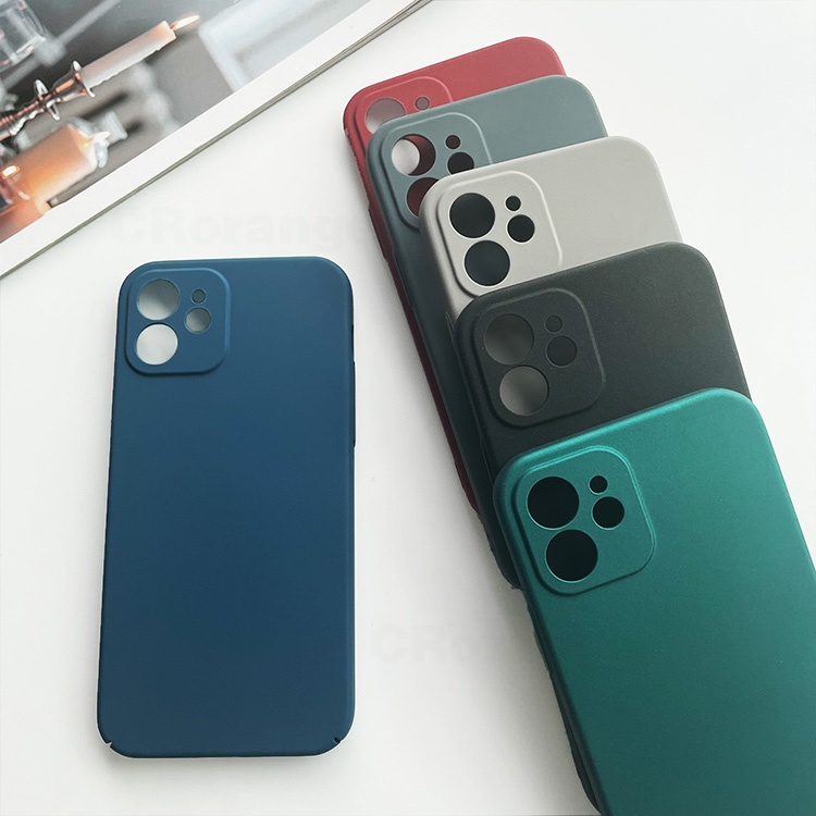 Hard PC Matte case for iphone xr Ultra-Thin 6 colors cover for iPhone 13 pro max phone case