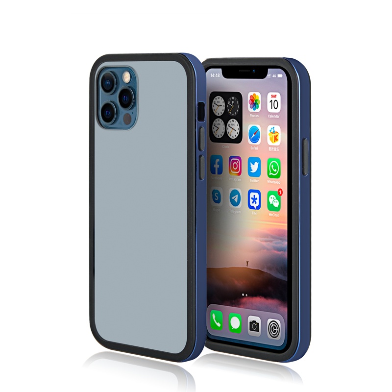 Factory Wholesale High Quality Professional Thin Soft PC And Tpu Phone Cases For Iphone 12 Pro