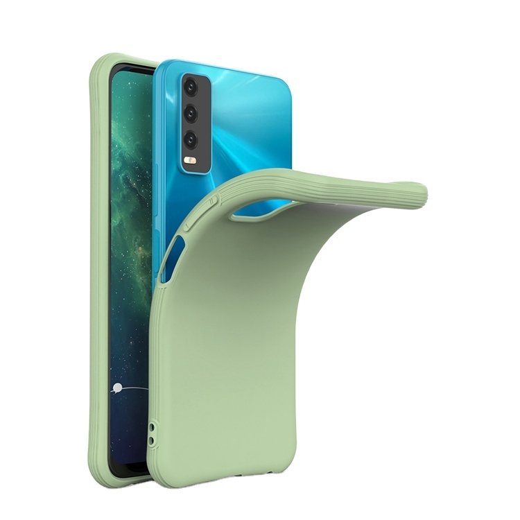 For VIVO Y20 case,cheap price candy color 1.1mm Thin Soft flexible Cover Protect Slim Phone Light Case For Vivo Y20/Y20i/Y20S