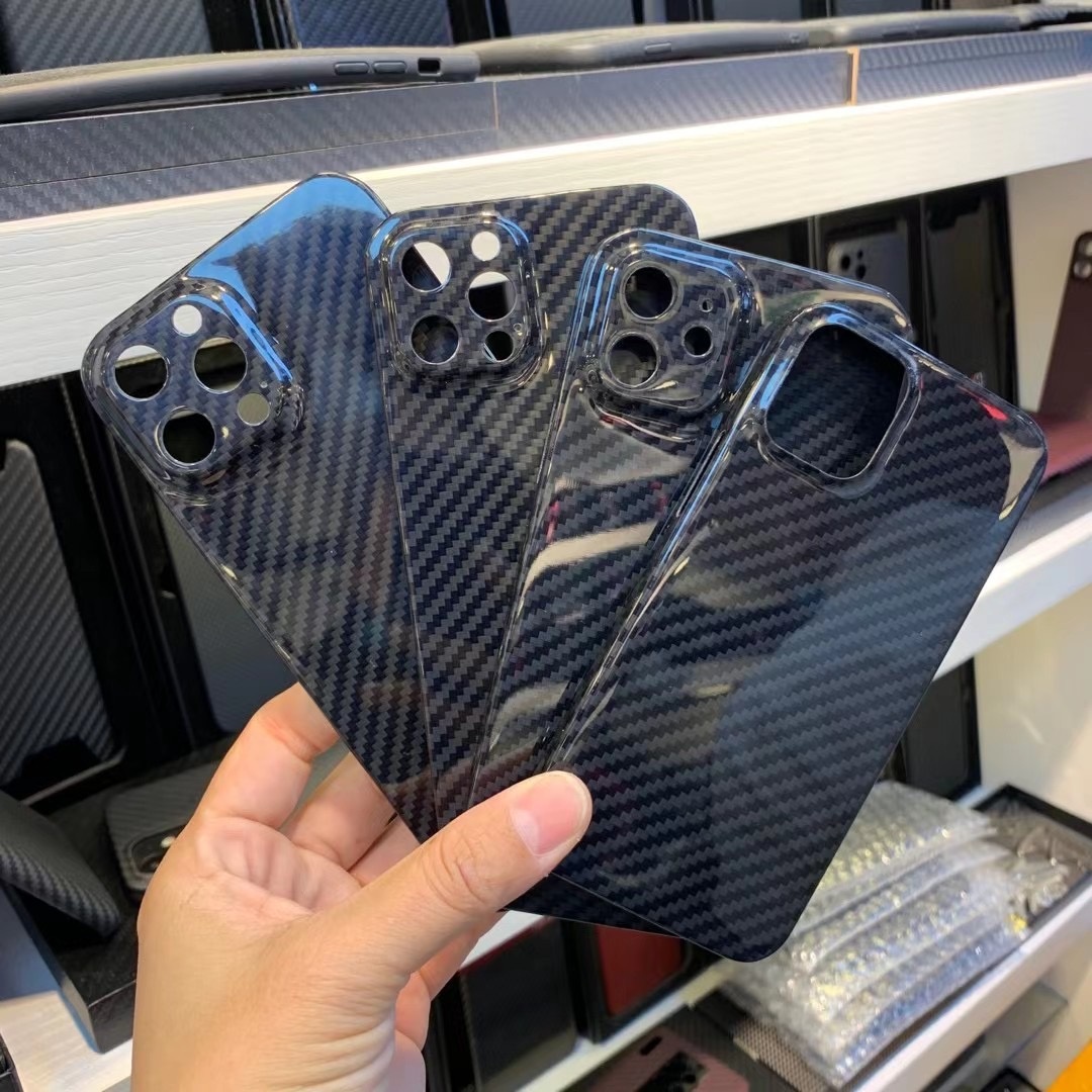 100% Real Pure Carbon Fiber Phone Case Ultra-thin Anti-Fall Hard Cover For iphone11 12 12 pro 12pro Max