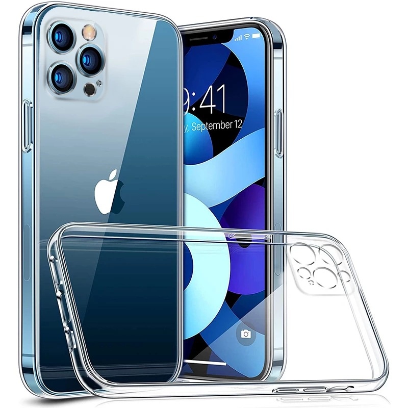 New Clear Silicon Ultra Thin Soft Tpu Case For Iphone X Xr Xs Max For Iphone 12 Pro Max Transparent Phone Case Mobile Covers