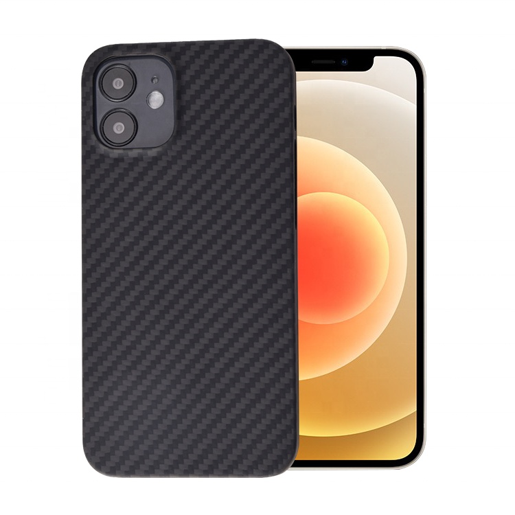 2021 new IPhone12 12Mini 12Pro 12 ProMax ultra thin anti-drop carbon fiber phone case