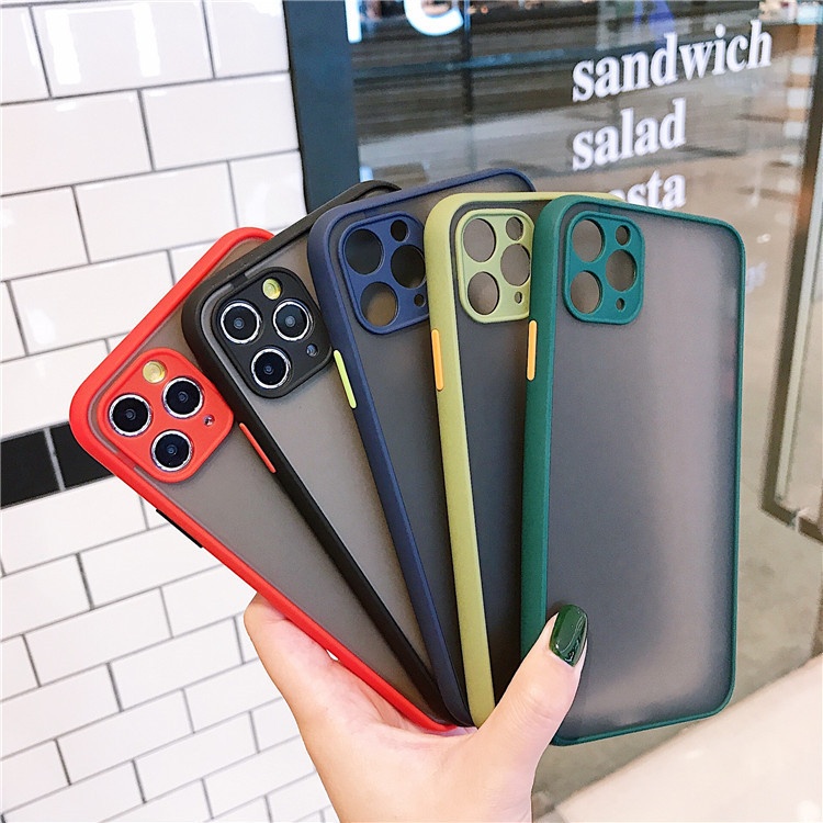 Frosted Translucent Transparent Matte Thin Matte Phone Case For Iphone Infinix Note 8 Hot 10 Note 7 Hot 9 Play Back Cover Mobile