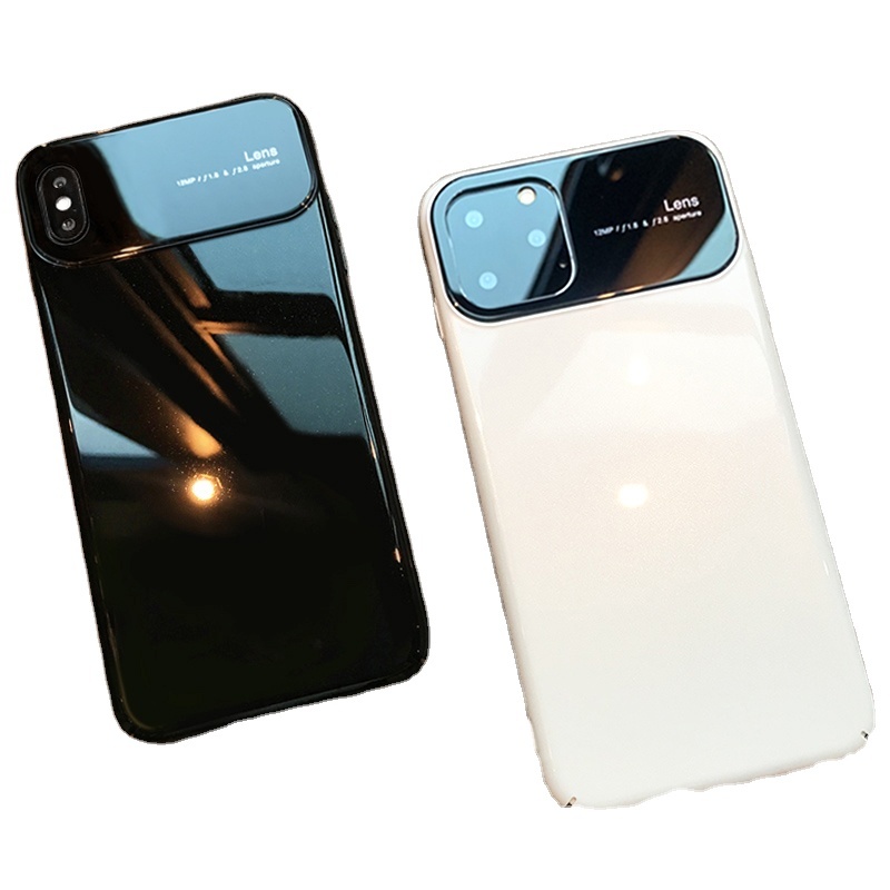 Luxury Lens PC Phone Case For iPhone 12 Pro Max XSmax XS XR X 8 7 6s 6 Plus Ultra-thin Mirror Protection Cover Coque Funda Shell