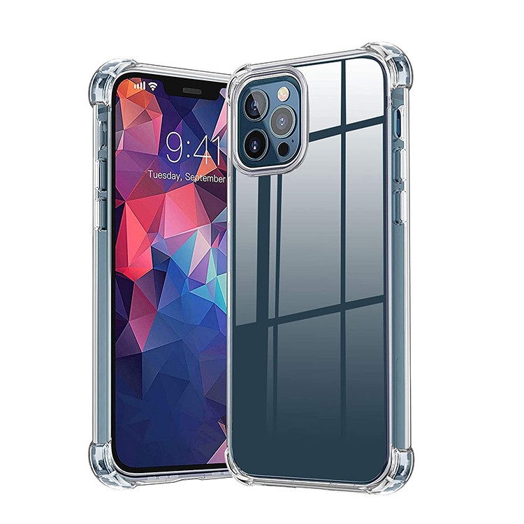 Ultra-Thin Transparent Phone Case for iPhone 13  Soft  Clear TPU Bumper Cover  Case for iPhone 12 Pro Max  11 Pro Max X XS max