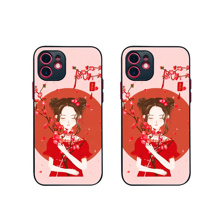 TPU fall proof ultra-thin full edge protective case Chinese style mobile phone case