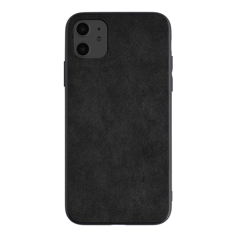 Leather phone case for Apple 12 mobile phone case phone11promax light luxury high-end anti-fall men's ultra-thin leather