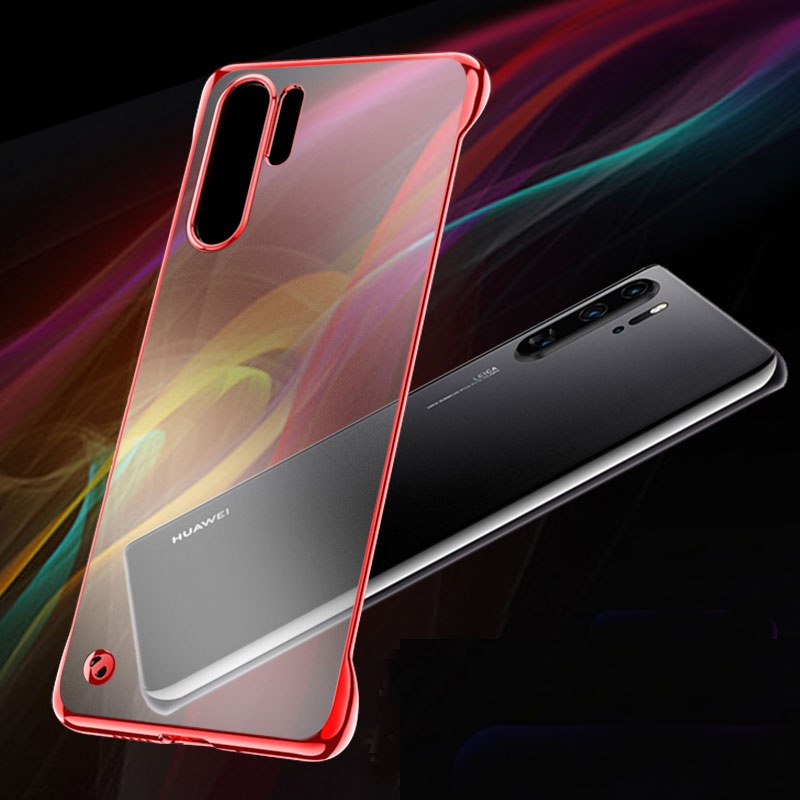 Case For huawei P30 pro Mate20 P20  Scrub  Rimless Mobile Phone Case Phone Accessory