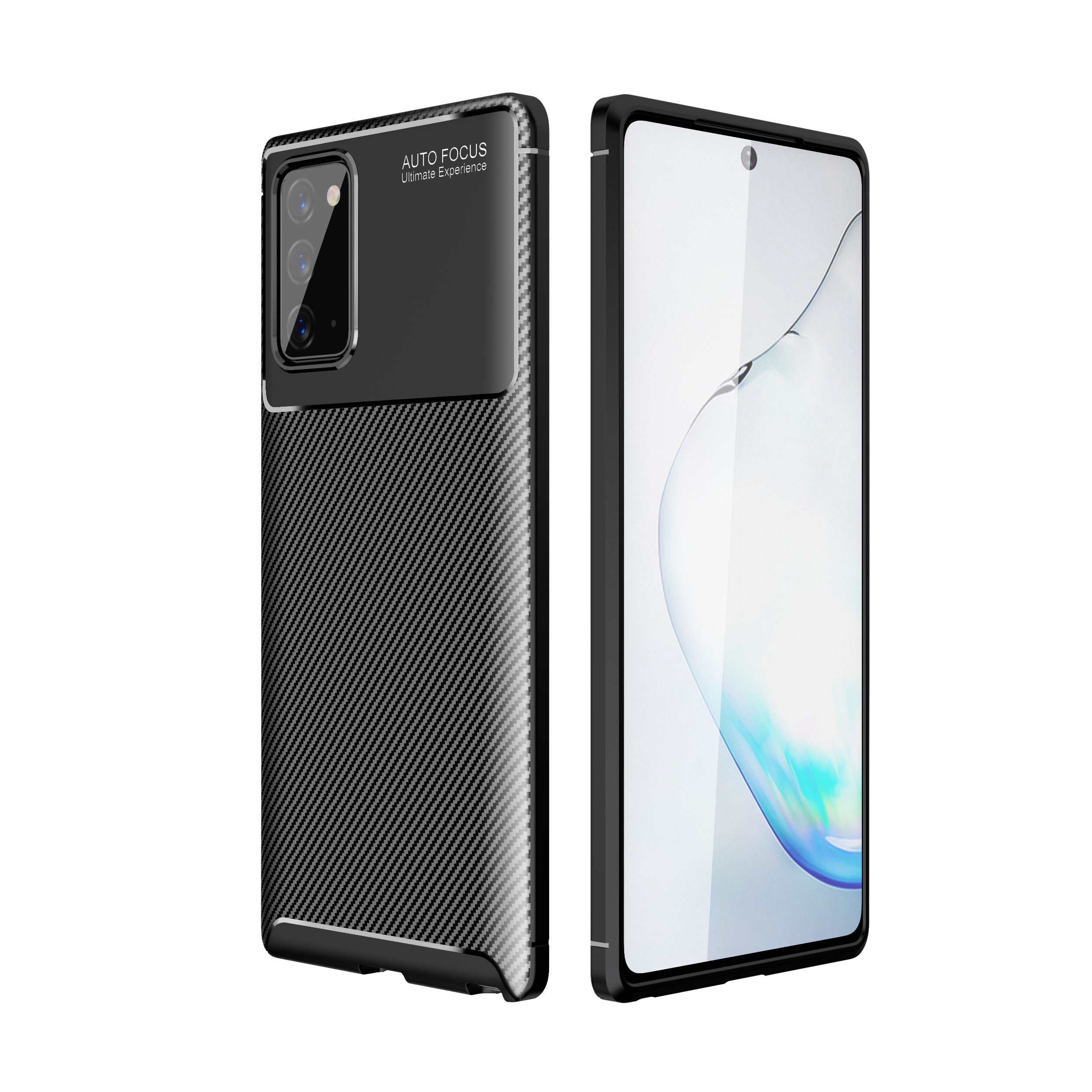 Beetle Carbon Fiber TPU Thin Lightweight Phone Case for Samsung Galaxy S21 S1Plus S21Ultra Back Case for Galaxy A42 A72