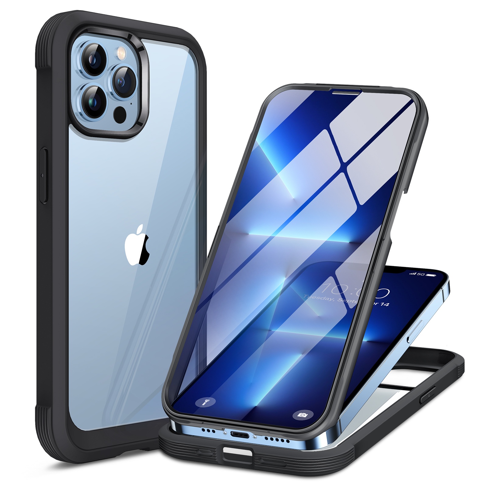Custom phone accessories thin transparent crystal clear case for iphone 11 12 13 pro max 6.5 6.7 inch