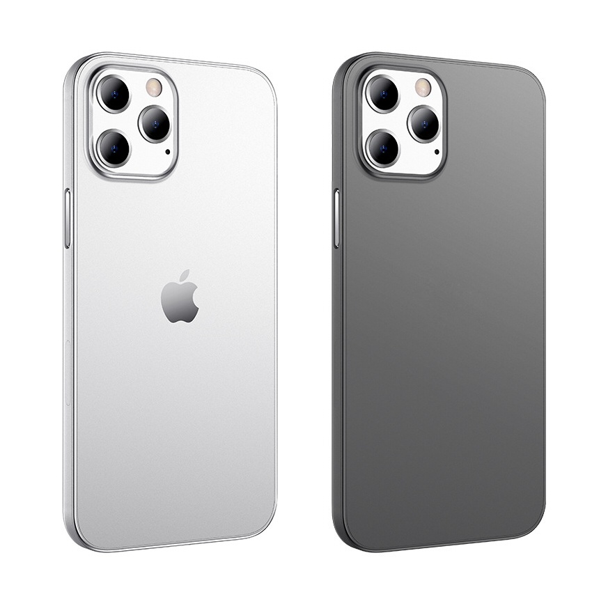Custom Logo Ultra Thin 0.5MM Phone Case Soft PP For iPhone12/11 Frosted Light Weight Slim Matt Phone Cover Cases