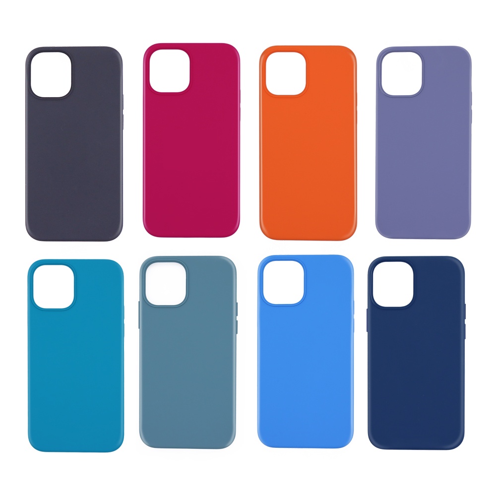 2021 Thin Soft Liquid Silicone Phone Cover Case For iPhone 12 mini pro
