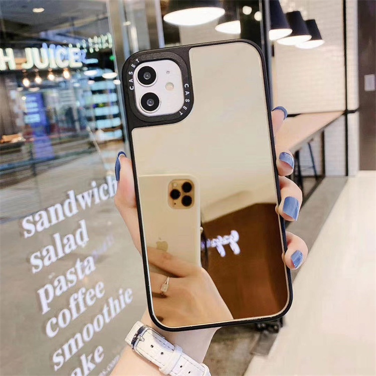 TopA Luxury Lens PC Phone Case For iPhone 13 12 Pro Max XSmax XS XR X 8 7Plus Ultra-thin Mirror Protection Cover Coque Funda