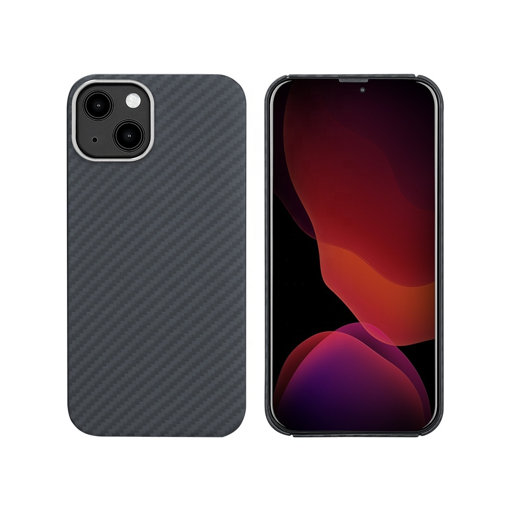 Aramid Fiber Case for iPhone 13 Ultra thin Phone Case Cover