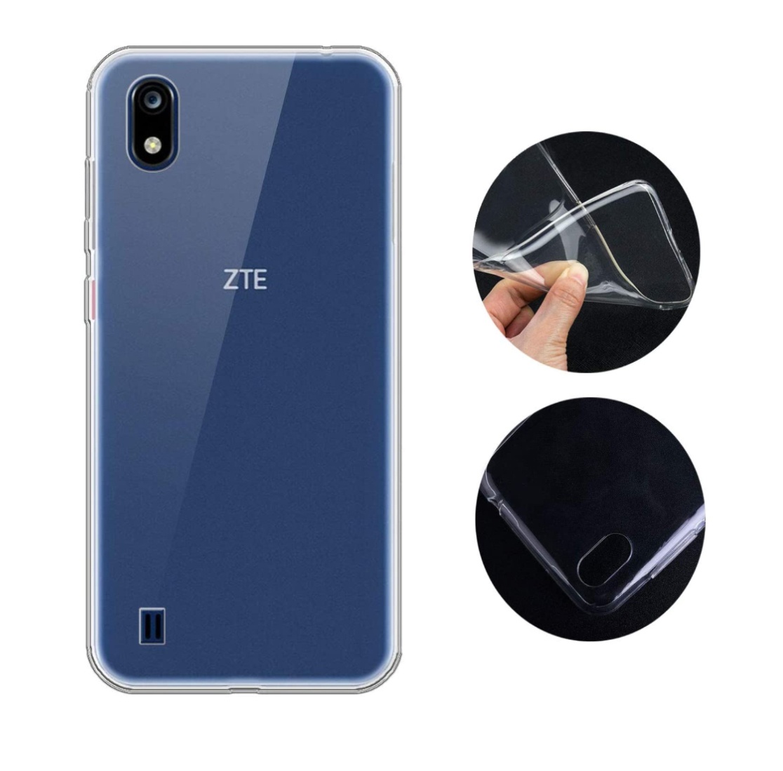 For ZTE A3 A5 A7 2020 Case, Ultra Thin Transparent Clear Soft Silicone Tpu Phone Case For ZTE V10 Vita  A3 A5 A7 2019 Back Cover