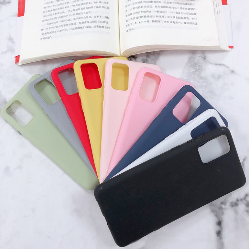 2020 Shockproof Thin Soft Matte TPU Case For Samsung S20 Transparent Phone Case mobile covers for samsung s20