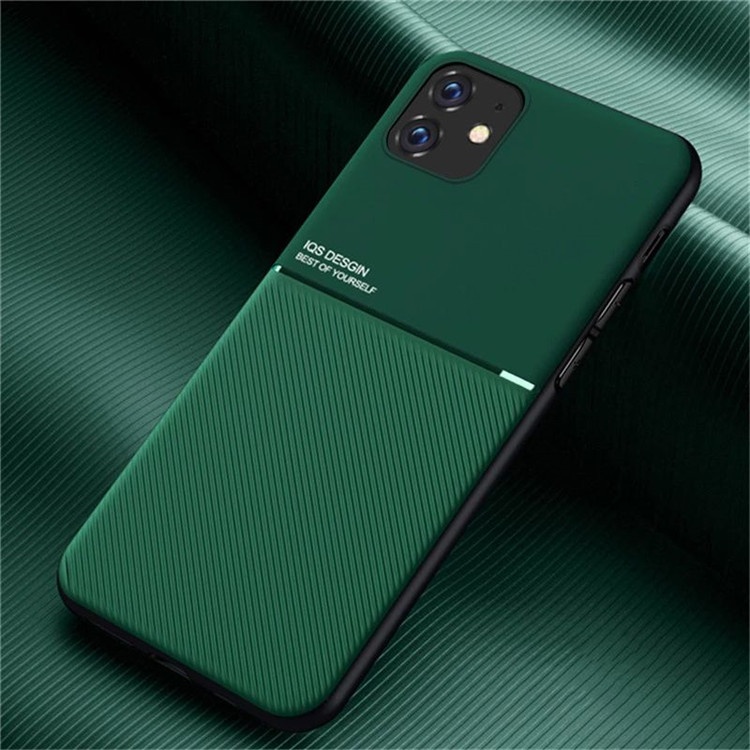 Luxury Business Carbon fiber phone Case For iPhone 11 pro max 12 X Xs max XR 7 8 Ultra thin Magnetic Car back Cover