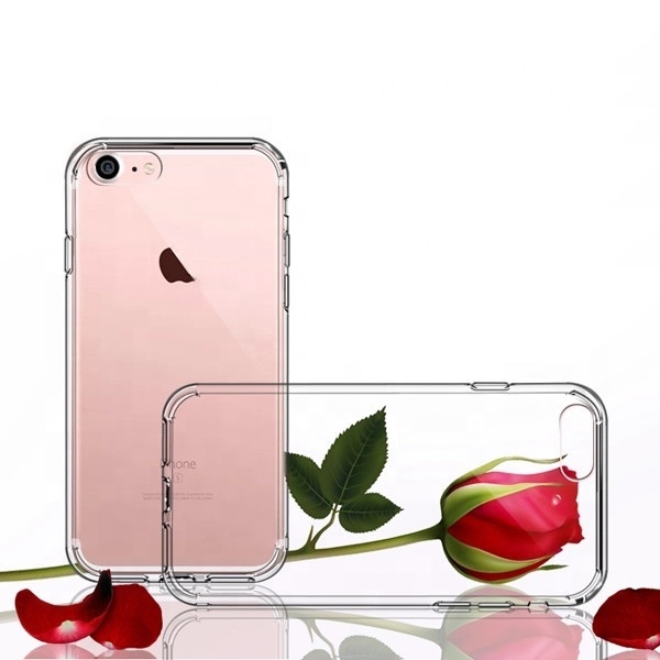Transparent Ultra Thin Mobile Phone Case for iPhone 7 Soft Clear Protection Case for iPhone X XR XS MAX 8 7 6 6s Plus 5S
