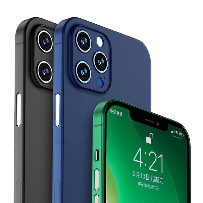 Ultra Thin 0.3mm PP Frosted Slim Candy Phone Case for Apple iPhone 12 11 Pro Max Xs Xr  6 7 8 Plus se 2020 Matte Back Cover