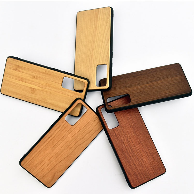 Thin Wood Case Wooden Case For Samsung S21 Ultra Real Bamboo Mobile Phone Cover For Samsung S21 S20 Plus Cases Wood