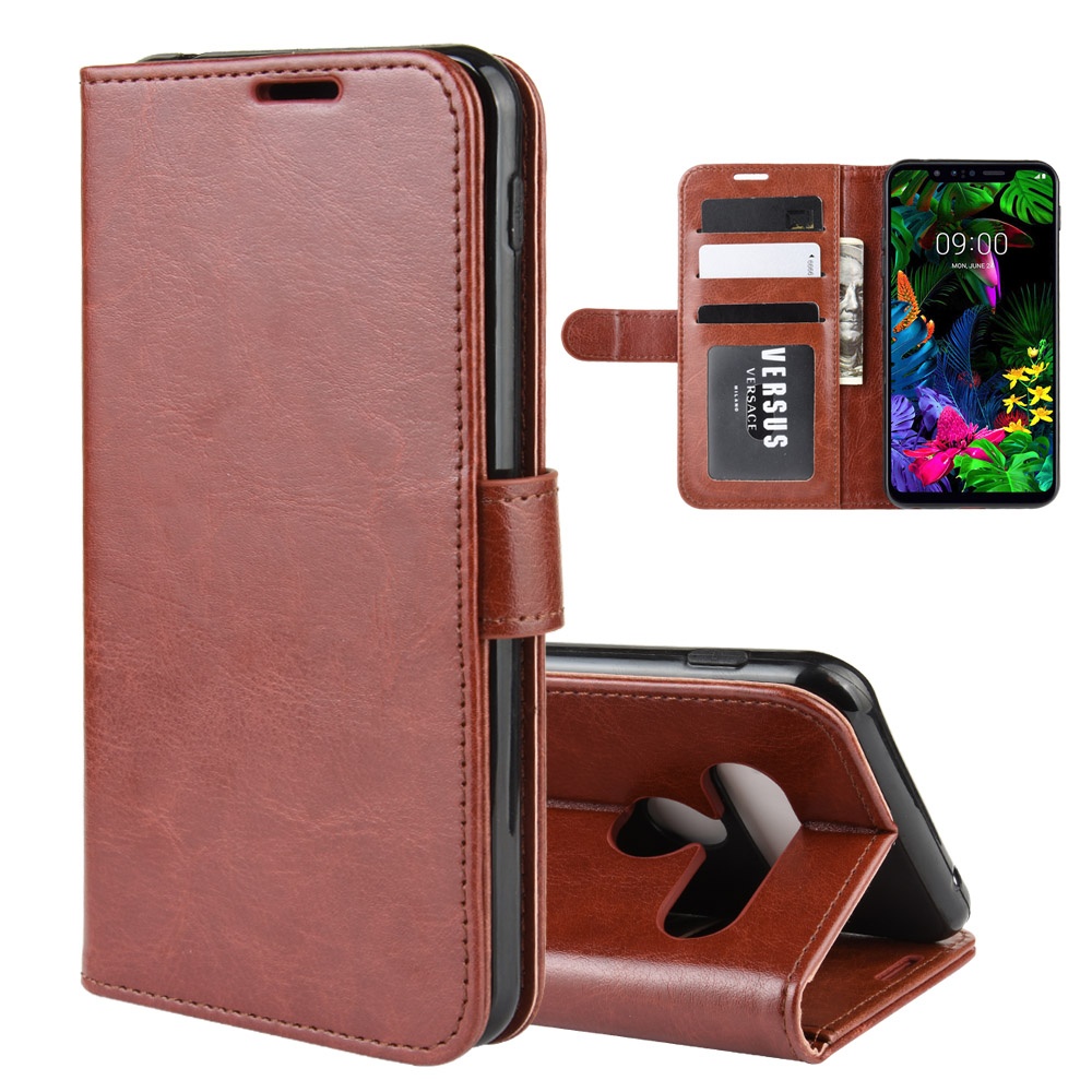 For LG G8S ThinQ Phone Cover For LG G8S ThinQ Mobile Case Protective Back Cover Leather Phone Case Flip Cases