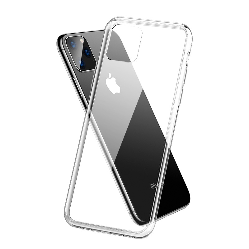 2021 Ultra Thin Clear Silicone TPU Phone Case Cover For iPhone 13 12 Pro Max Mini XR XS X 11