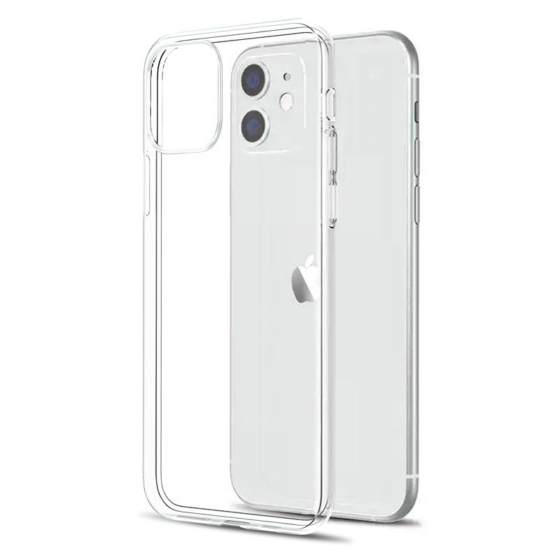 2021 Clear Ultra Thin 1.5mm Soft Tpu Case For Iphone X Xr Xs Max For Iphone 13 12 Pro Max Transparent Phone Case Mobile Covers