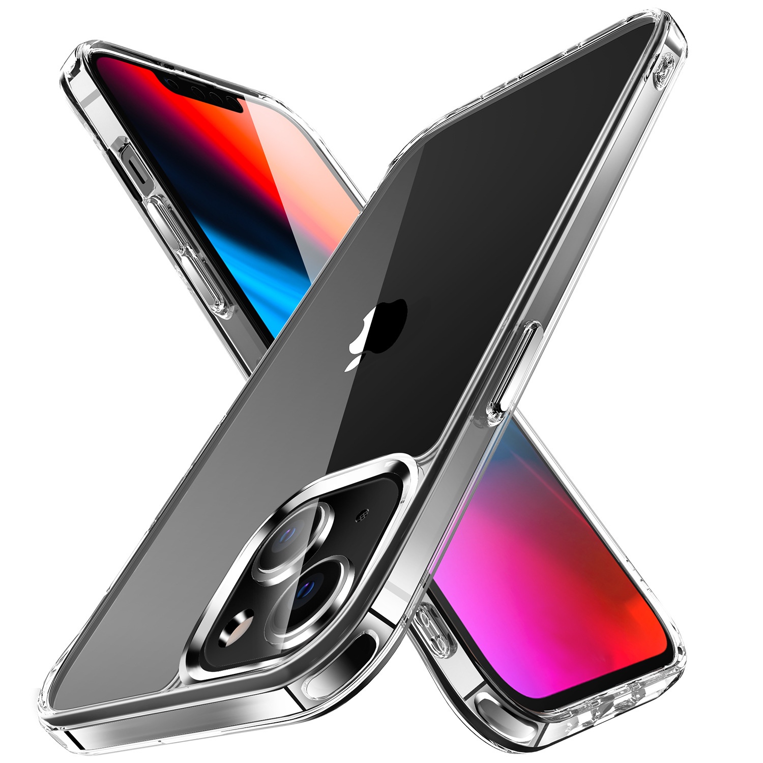 high Clear Ultra Thin Acrylic Transparent TPU  Cell Phone Covers Case For iPhone 11 12 13 Pro Max